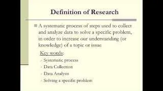 Educational Research An Overview