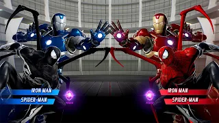 Epic Battle: Spiderman & Iron Man vs Iron Man & Spiderman - Who Will Prevail?