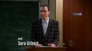 Sheldon's introductory lecture