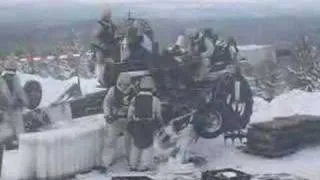 Artillery, loading and firing