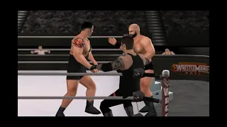 Undertaker vs Big show y A train wrestlemania XIX (svr 2011)