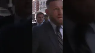 Connor McGregor surprises super fan after supporting him through his trial.