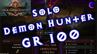 Diablo III Season 15 - Solo Demon Hunter GR 100 (Cold Natalya-Marauders)