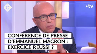 Cap sur l’ordre et l’autorité pour Emmanuel Macron - C à vous - 17/01/2024