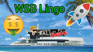 Everything You Need To Know To Understand WSB Lingo