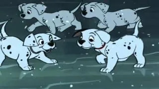 101 Dalmatians  Cruella Jasper and Horace chase puppies HD