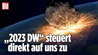 NASA-Aufnahmen: Mega-Asteroid rast in Richtung Erde