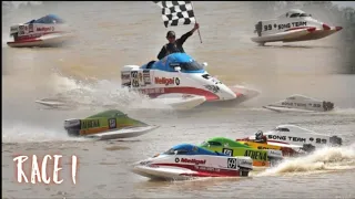 SST45 FORMULA 4 RACE 1 || SIBU POWERBOAT RACE || DAY 3 #sibupowerboatrace2023 #powerboat
