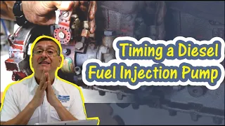 Timing a Diesel Fuel Injection Pump