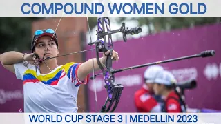 Sara Lopez v Liko Arreola - compound women gold | Archery World Cup Stage 3 Medellin 2023
