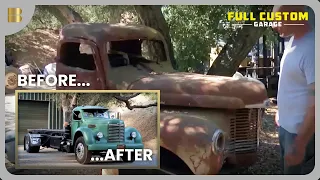 Ian Roussel's Unbelievable 1949 Work Truck Transformation - Full Custom Garage - S01 EP1