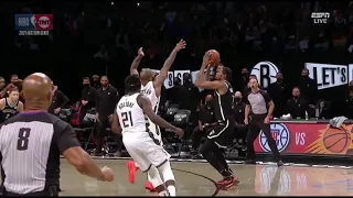 Kevin Durant hits MOST INSANE SHOT Send Game to Over Time KD's Mom is LOVING IT Bucks vs Nets game 7