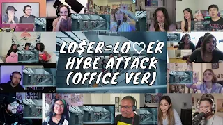 TXT 'LO$ER=LO♡ER' Hybe Attack (Office ver) | Reaction Mashup