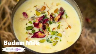 Badam Milk Recipe (Traditional Indian Ayurvedic Drink)