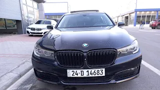 bmw 740i mod 2017 / بي ام دبليو حجم  وارد امريكي740i موديل 2017