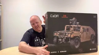 Alt-Blocks.com CADA Humvee C61036 Unboxing 3,935 piece Technic Lego-Compatible