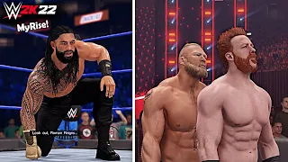 WWE 2K22 Epic MyRise Mode CUTSCENES!