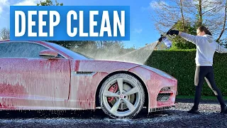 Dirty Jaguar F-Type R Deep Clean | Car Detailing