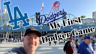 First Time At Dodger Stadium Vlog | Los Angeles Dodgers 2022