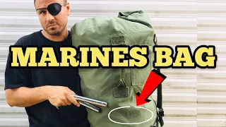 MARINES US MILITARY BAG I Bought An Abandoned Storage Unit Locker / Opening Mystery Boxes