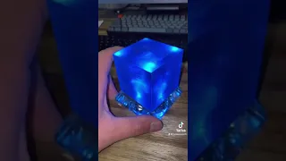 Tesseract Cosmic Cube with LED - MASKENWALD