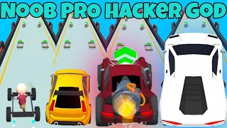 Build your vehicle all levels  in  NOOB VS PRO VS HACKER VS GOD @playgame24dia56