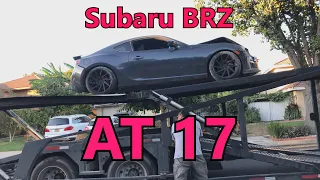 I BOUGHT A CRASHED BRZ AT 17 AND I'M GOING TO REPAIR IT IN 24 HOURS