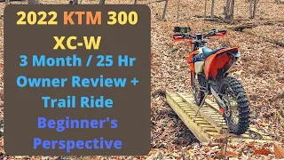 2022 KTM 300 XC-W  |  3-Month/25-Hr Owner Review  |  Good Beginner Bike?