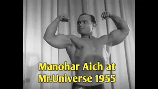 Manohar Aich at Mr.Universe 1955