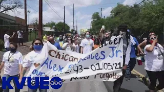 Justice march for Alex Gonzales in Austin | KVUE