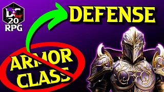 NO MORE Armor Class? Upgraded D&D Defense in DC20 RPG