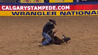 National Finals Rodeo Tie Down Roping Highlights from 2022