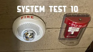 Fire alarm system test 10: IM BACK