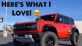 5 Things I LOVE about the Ford Bronco Raptor!