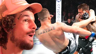 Justin Gaethje KOs Dustin Poirier SUGA SEAN REACTS | UFC 291