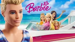 Rodzinka Barbie 💕 Nowa łódź Kena ⛵ film z lalką Barbie