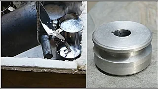 Molten aluminium - making something useful