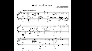 Autumn Leaves | Piano Solo (Free sheet music)