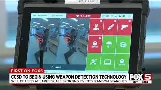 Company announces multi-million dollar weapons detection contract with Clark County School Distri...