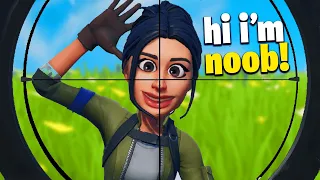 I Pretended it's My First Time Playing Fortnite