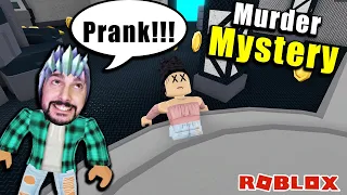 BABY KAAN WILL MAMA DANIA BEI MURDER MYSTERY PRANKEN! Aber Mama Dania weiß Bescheid [Roblox Deutsch]