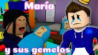 MARIA Y SUS GEMELOS! HISTORIA de BROOKHAVEN PARA LLORAR 😭🏡 - Roblox YoSoyLoki