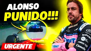 URGENTE: ALONSO PUNIDO POR MANOBRA NA PENÚLTIMA VOLTA DO GP DO CANADÁ | FÓRMULA 1 | GP EM CASA