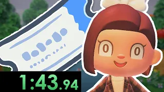 How many Nook Mile Tickets can you make in an HOUR? | Animal Crossing New Horizons