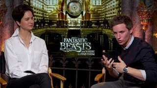 Eddie Redmayne & Katherine Waterston on Fantastic Beasts