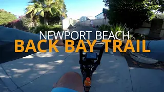 GoPro Ebike Ride at Newport Beach Back Bay Trail | Zugo Rhino