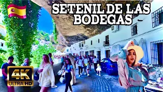 🇪🇸SPAIN - Setenil De Las Bodegas A Town Built Under A Rock | Andalusia [4K]