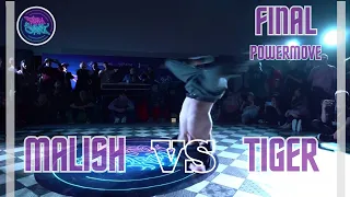 BBOY MALISH VS BBOY TIGER | FINAL POWER MOVE | TEEN SPIRIT 2023