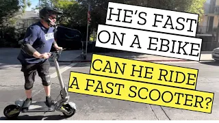 ELECTRIC SCOOTER ACADEMY | CAN A  EBIKE EXPERT HANDLE THE MUKUTA 10+ ? | WITH THE FRICKIN’ SHREDDER