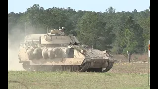 VIDEO: 3rd Infantry Division with Bradley vehicles at Ft. Stewart (DVIDS)